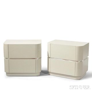 Two Modernist Night Stands