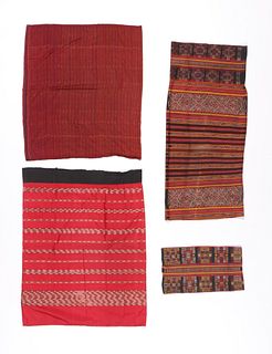 Lot of Southeast Asian Ikat Textiles
