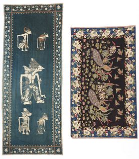2 Indonesian Batik Tulis Textiles