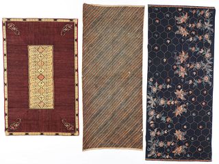 3 Indonesian Batik Textiles