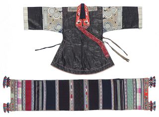 2 Chinese Minority Textiles, Yi and Miao