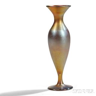 Louis C. Tiffany Gold Favrile Vase