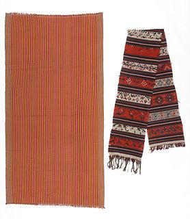 2 Fine Bhutanese Textiles