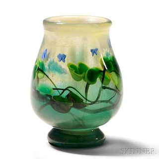 James Lundberg (d. 1992) Glass Vase