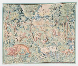 Fine Late 16th Century Flemish Tapestry: 9'6'' x 8'1''
