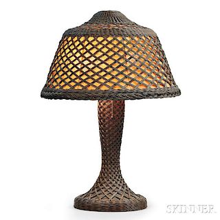 Heywood Brothers and Wakefield Co. Arts & Crafts Table Lamp