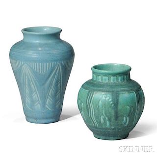 Two Rookwood Pottery Vases