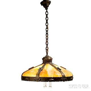 Arts & Crafts Hanging Lamp