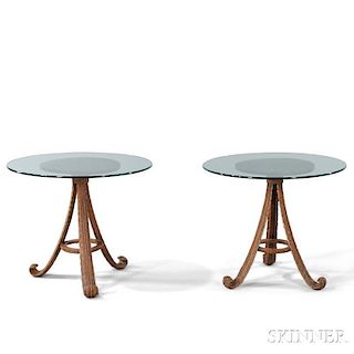 Two Grosfeld-style Occasional Tables