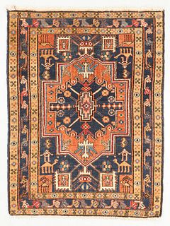 Semi-Antique Karadja Rug, Persia: 3'10'' x 5'2''