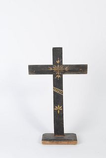 New Mexico, Wooden Cross on Base, ca. 1930