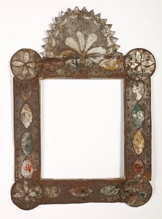 Painted Tin Frame, ca. 1885