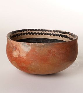 Anasazi, Prehistoric Pottery Bowl, ca. 1200