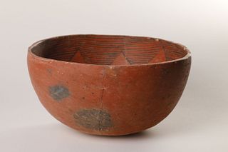Anasazi, Prehistoric Dough Bowl, ca. 1200