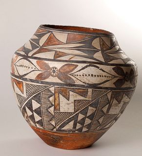 Acoma, Polychrome Water Jar, ca. 1900-1920