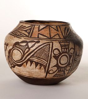 Zuni, Polychrome Water Jar, ca. 1880