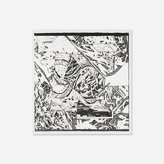 Frank Stella, Swan Engraving Square I (Swan Engraving V) from the Swan Engraving series
