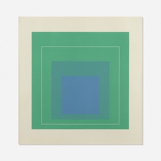 Josef Albers, WLS III from White Line Squares (Series I)