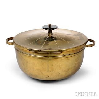 Tommi Parzinger (1903-1981) Chafing Dish for Dorlyn Silversmiths
