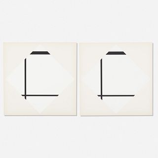 Piet Mondrian, two works