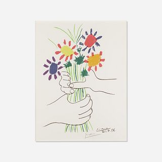 After Pablo Picasso, Bouquet de Fleurs