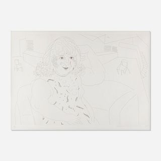 David Hockney, Ann in the Studio