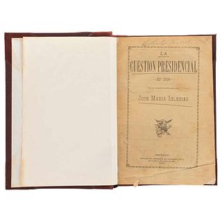 Iglesias, José María. La Cuestión Presidencial en 1876. México: Literary Typography by Filomeno Mata, 1892.