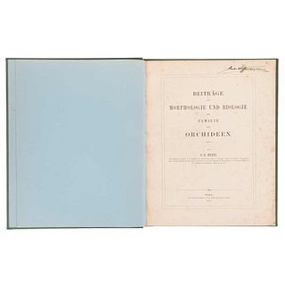 Beer, J. G. Beiträge zur Morphologie und Biologie der Familie der Orchideen. Wien, 1863. 12 sheets.