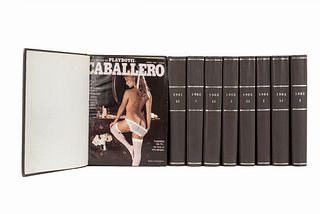 Signore, con lo Mejor de Playboy. Revista para Adultos. México, 1980 - 1985. 4o. marquilla. Latin American Edition. Pieces: 9.