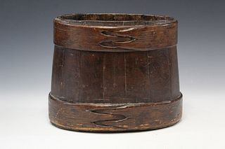 Japanese wood bucket.