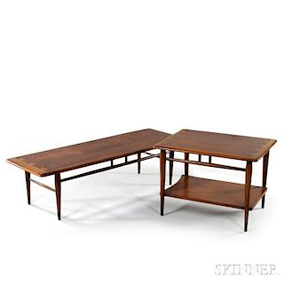 Lane Coffee Table and Side Table