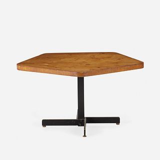 Charlotte Perriand, adjustable table from Les Arcs, Savoie