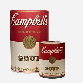 American, Campbell's Soup advertising samplers, set of two