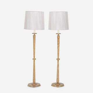 Tommi Parzinger, floor lamps, pair