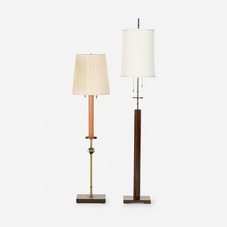 Tommi Parzinger, floor lamps, set of two
