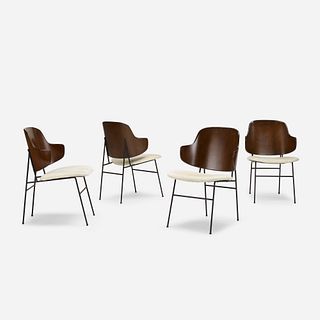 Ib Kofod-Larsen, Penguin chairs, set of four