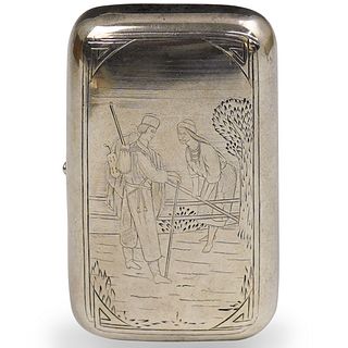 Russian Silver Viktor Vasilyevich Savinsky Box