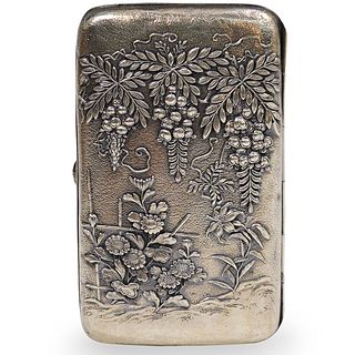 Japanese Meiji Silver Box