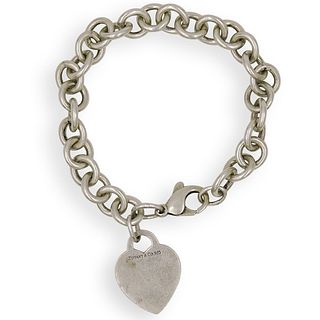 Tiffany and Co. Sterling Silver Charm Bracelet