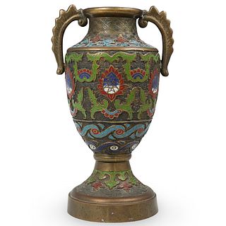 Japanese Champleve Vase