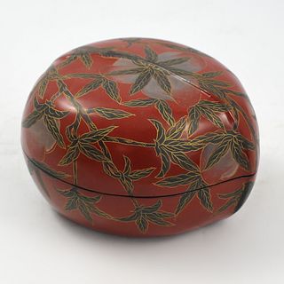 Chinese Red Lacquer BowlÂ