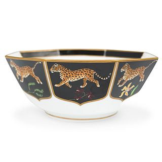 Chase "Jaguar Jungle" Porcelain Bowl