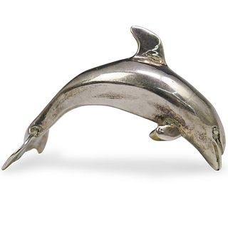 800 Silver Dolphin Figurine
