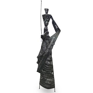 Zollo Cast Iron Figural Sculpture