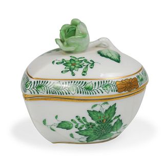Herend "Chinese Bouquet" Porcelain Trinket Box