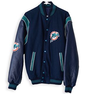 Vintage Miami Dolphins Reversible Jacket