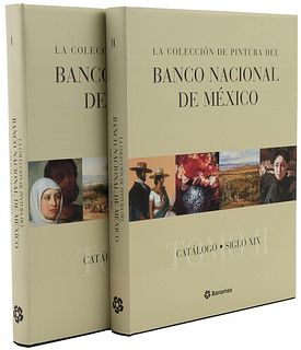 Velazquez Guadarrama, Angélica. La Colección de Pintura del Banco Nacional de México. México, 2004. 1ra edición. Piezas: 2. En estuche.