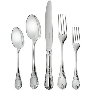 Christofle Marly Service for 12 Flatware Set