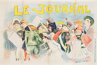 * Ernest La Jeunesse, (French, 1874-1917), Le Journal, 1897