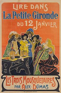 * D. G., (20th century), La Petite Gironde: Les Trois Mousquetaires par Alex Dumas, 1901